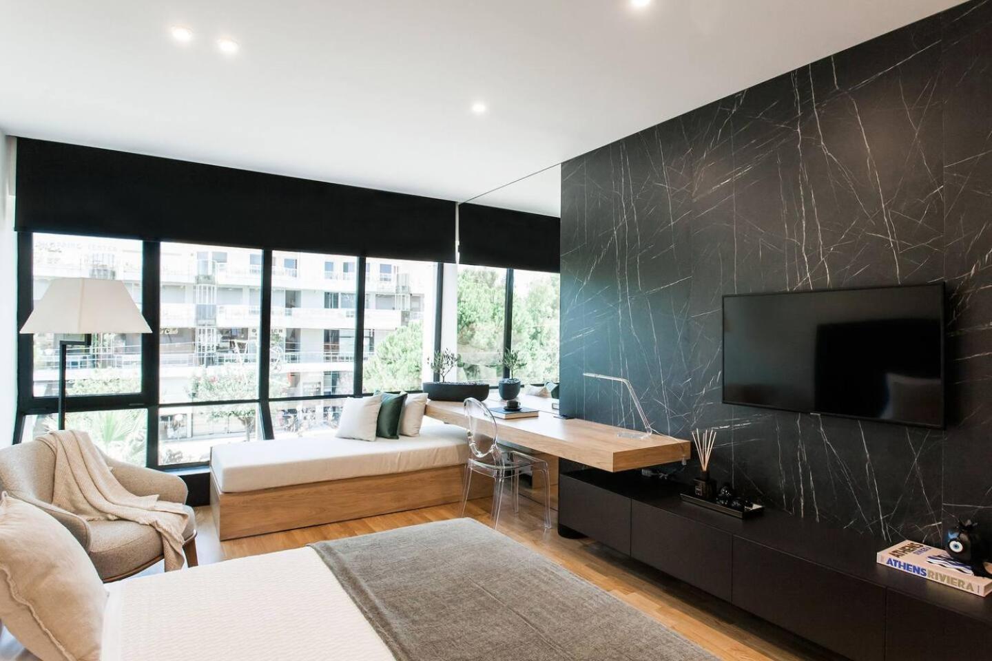 2 Sidebyside Suites In Athens Riviera By The Olon Exterior foto